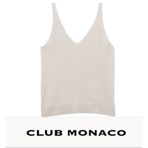 100% Cashmere Club Monaco Signature Tank